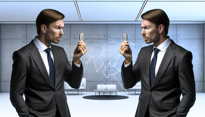 Confident financial reflection