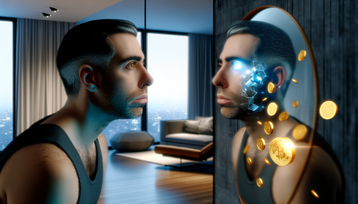 Wealthy reflection introspection