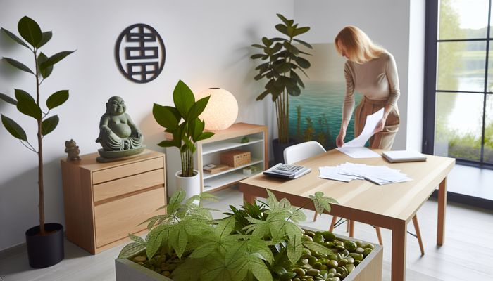 Wealth corner arrangement