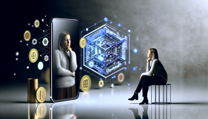 Reflection revealing confidence