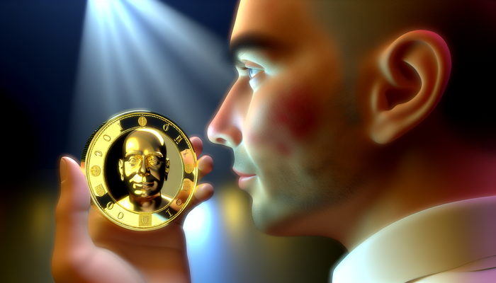 Man gaining confidence