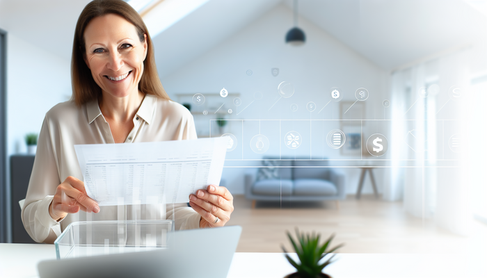 Confident financial strategist