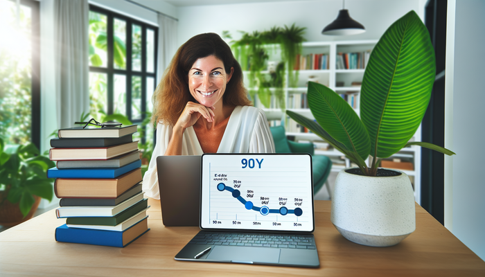 Уверенная предпринимательница планирует доход