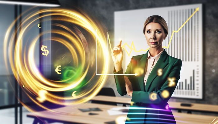 Wealth attraction visualization