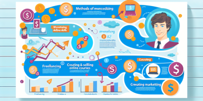 Monetizing skills infographic