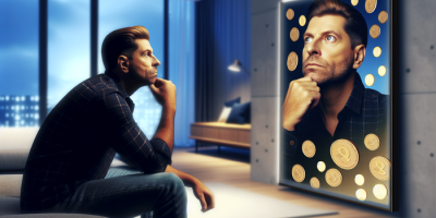 Wealthy reflection introspection