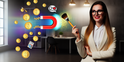 Женщина притягивает талантами