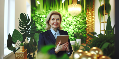 Уверенная бизнесвумен