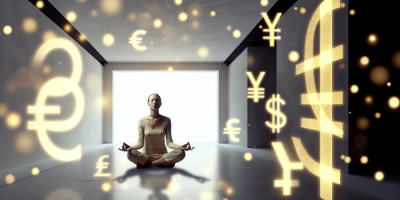 Meditating with financial abundance
