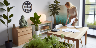 Wealth corner arrangement