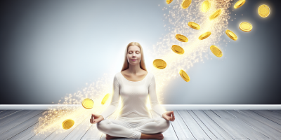 Meditating with financial abundance
