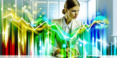 Financial mindset color symbolism