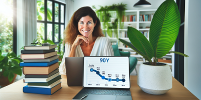 Уверенная предпринимательница планирует доход