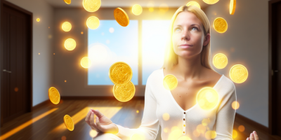 Женщина привлекающая изобилие