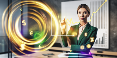 Wealth attraction visualization